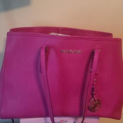 Michael Kors Bags | Michael Kor Purse | Color: Pink | Size: Os found on Bargain Bro from poshmark, inc. for USD $95.00
