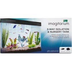 Imagitarium Isolation & Breeder Fish Tank, 8.4