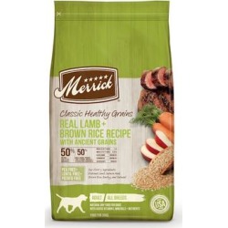 Merrick Classic Healthy Grains Lamb+ Brown Rice Recipe with Ancient Grains Dry Dog Food, 4 lbs.