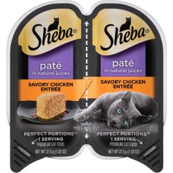 Sheba Perfect Portions Savory Chicken Entree Wet Cat Food, 2.64 oz. found on Bargain Bro from petco.com for $0.94