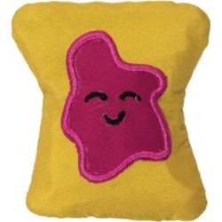 Petstages Tiny Toast Tosser Cat Chew Toys, Small