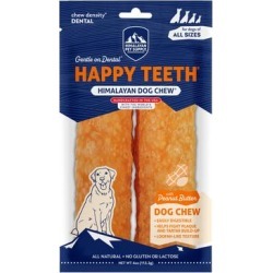 Himalayan Dog Chew Happy Teeth Peanut Butter Dog Treats, 4 oz.