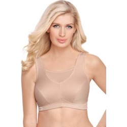Plus Size Women's No-Bounce Camisole Sport Bra by Glamorise in Cafe (Size 46 I) found on Bargain Bro from Ellos for USD $49.39