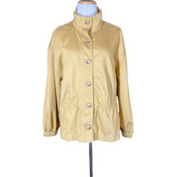 Madewell Jackets & Coats | Madewell Size M Highbury Military Jacket Yellow Button-Front Mb808 | Color: Yellow | Size: M found on Bargain Bro Philippines from poshmark, inc. for $50.00