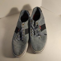 Levi's Shoes | Men's Tennis Shoes Levi's Lace Up Size 9 Navy | Color: Blue | Size: 9