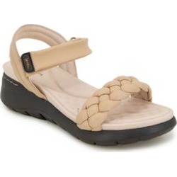 Women's Vicky Wedge Sandal by Jambu in Nude (Size 6 M) found on Bargain Bro from SwimsuitsForAll.com for USD $98.79