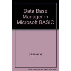Data Base Manager in Microsoft BASIC