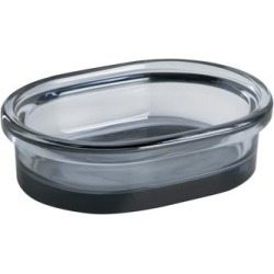 Halsey Soap Dish Smoke Blue Grey - Smoke Blue Grey - Soap Dish