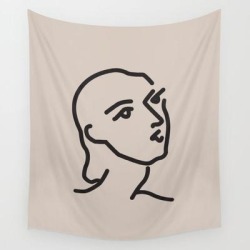Wall Hanging Tapestry | Janey - Henri Matisse - Lithograph - Vintage Art Print - Digital Download - Printable Matisse Print by Lyndaloveplace - 51" x 60" - Society6