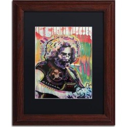 Trademark Fine Art 'Jerry 2' by Dean Russo Picture Frame Graphic Art Print on Canvas & Fabric in Black/Green | Wayfair ALI5749-T1114BMF found on Bargain Bro from Wayfair for USD $53.19