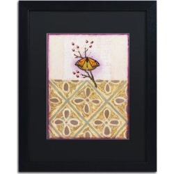 Trademark Fine Art 'Cobbs Point Butterfly' by Rachel Paxton Framed Painting Print Canvas & Fabric in Brown, Size 18.0 H x 22.0 W x 0.75 D in Wayfair found on Bargain Bro from Wayfair for USD $53.19