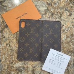 Louis Vuitton Accessories | Louis Vuitton Authentic Cell Phone Case | Color: Brown/Pink | Size: Os found on Bargain Bro from poshmark, inc. for USD $243.20
