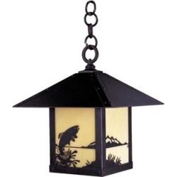 Arroyo Craftsman Timber Ridge 18 Inch Tall 1 Light Outdoor Hanging Lantern - TRH-16CT-AM-S found on Bargain Bro Philippines from Capitol Lighting for $676.00
