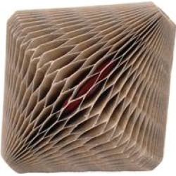 Coastal Pet Products Turbo Corrugate Diamond Cat Toys, Small, Brown