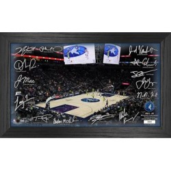 Highland Mint Minnesota Timberwolves 12'' x 20'' 2021/22 NBA Signature Court Photo
