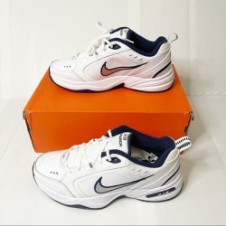 Nike Shoes | Nike Air Monarch Iv Training Shoe - Men's Size 10 | Color: White | Size: 10