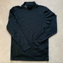 Under Armour Shirts | New Under Armour Coldgear Black Turtleneck | Color: Black | Size: M found on MODAPINS