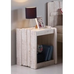 Donco Kids Rustic Sand Tree House Nightstand (Rustic Sand), Beige