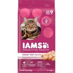 Iams ProActive Health Chicken Adult Urinary Tract Healthy Dry Cat Food, 3.5 lbs.