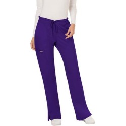 Cherokee Medical Uniforms Women's Workwear Revolution Mid Rise Cargo (Size XL-Long) Grape, Polyester,Rayon,Spandex found on Bargain Bro from ShoeMall.com for USD $26.56