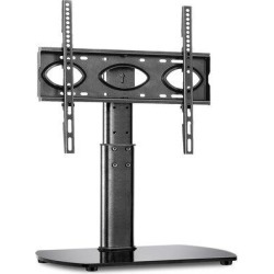 Rfiver Swivel Desktop Mount w/ Shelving, Holds up to 88 lbs in Black, Size 33.3 H x 16.5 W in | Wayfair UT2001W found on Bargain Bro from Wayfair for USD $37.92