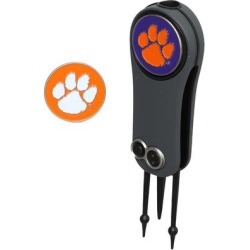 "Clemson Tigers Switchblade Repair Tool & Two Ball Markers"