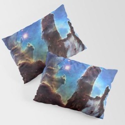 Pillars Of Creation King Size Pillow Sham by Headrubble - STANDARD SET OF 2 - Cotton