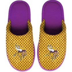 Women's Minnesota Vikings FOCO Big Logo Scuff Slippers
