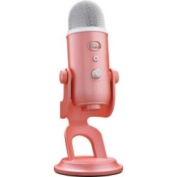 Logitech Blue Yeti for Aurora Collection USB Microphone (Pink Dawn) 988-000530