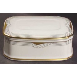 Noritake Golden Cove Rectangular Box with Lid