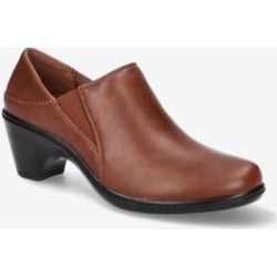 Wide Width Women's Ryalee Bootie by Easy Street in Dark Tan (Size 9 1/2 W) found on Bargain Bro Philippines from SwimsuitsForAll.com for $66.99