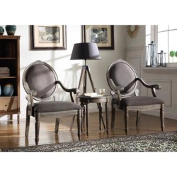 Best Master Furniture 3 Pcs Accent Arm Chair Set