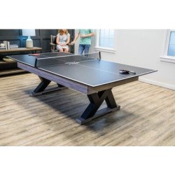 Stiga Conversion Top Table Tennis Table (15mm Thick) Wood in Black/Brown, Size 0.6 H x 60.0 W x 108.0 D in | Wayfair T8491W found on Bargain Bro from Wayfair for USD $248.65