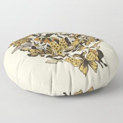 Floor Pillow | Still Alive by Huebucket - ROUND - 30" x 30" - Society6