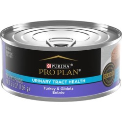 Purina Pro Plan SPECIALIZED Urinary Tract Health Turkey Entree Wet Cat Food, 5.5 oz., Case of 24, 24 X 5.5 OZ
