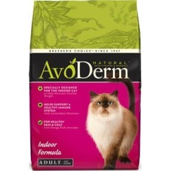 AvoDerm Indoor Dry Cat Food, 11 lbs.