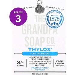 GRANDPAS Bath Soaps - Thylox Acne Treatment - Set of 3 found on MODAPINS