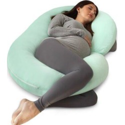PharMeDoc C-shape Pregnancy Pillow Polyester/Polyfill/Cotton Blend, Size 26.0 H x 9.0 W x 9.0 D in | Wayfair PMD-C-BP-MT