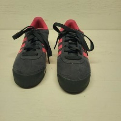 Adidas Shoes | Adidas Samoa Women's Shoes, Size 7.5 | Color: Gray/Pink | Size: 7.5