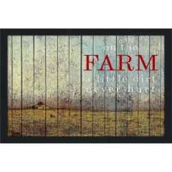 "On the Farm II (Horizontal)" Print on Acrylic