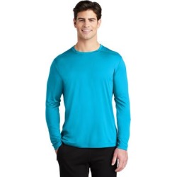 Sport-Tek ST420LS Posi-UV Pro Long Sleeve Top size Medium | Polyester found on Bargain Bro from ShirtSpace for USD $7.28