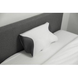 Alwyn Home Snorex Memory Foam L23.6 x W15.7cm Medium Support Pillow Memory Foam/Cotton Blend in Black, Size 23.6 H x 15.7 W x 4.7 D in | Wayfair found on Bargain Bro from Wayfair for USD $54.71
