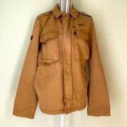 American Eagle Outfitters Jackets & Coats | American Eagle Outfitters Mens Khaki Utility Jacket Tan S | Color: Tan | Size: S found on Bargain Bro Philippines from poshmark, inc. for $32.00