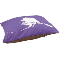 East Urban Home Anchorage Alaska Indoor Dog Pillow Metal in Indigo, Size 7.0 H x 50.0 W x 40.0 D in | Wayfair 01C13BBBC22745E1A05EFBBDFBE59295 found on Bargain Bro Philippines from Wayfair for $147.99