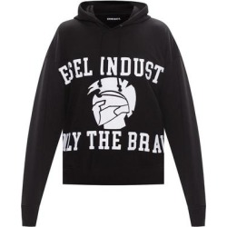 Logo Hoodie - Black - DIESEL Sweats