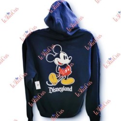 Disney Tops | Disneyland 1928 Mickey Navy Zipped Hoodie | Color: Black/Blue | Size: Various found on MODAPINS