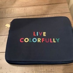 Kate Spade Bags | Kate Spade Live Colorfully Ipad Kindle Case | Color: Blue/Green | Size: Os