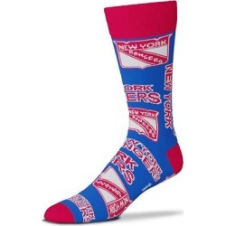 "For Bare Feet New York Rangers Wall to Crew Socks"