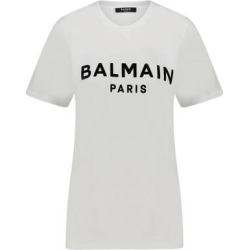 Balmain Damen T-Shirt, weiss, Gr. L found on MODAPINS
