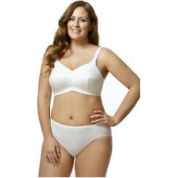 Plus Size Women's Cotton Nursing Soft Cup Bra by Elila in White (Size 34 J) found on Bargain Bro from fullbeauty for USD $44.83